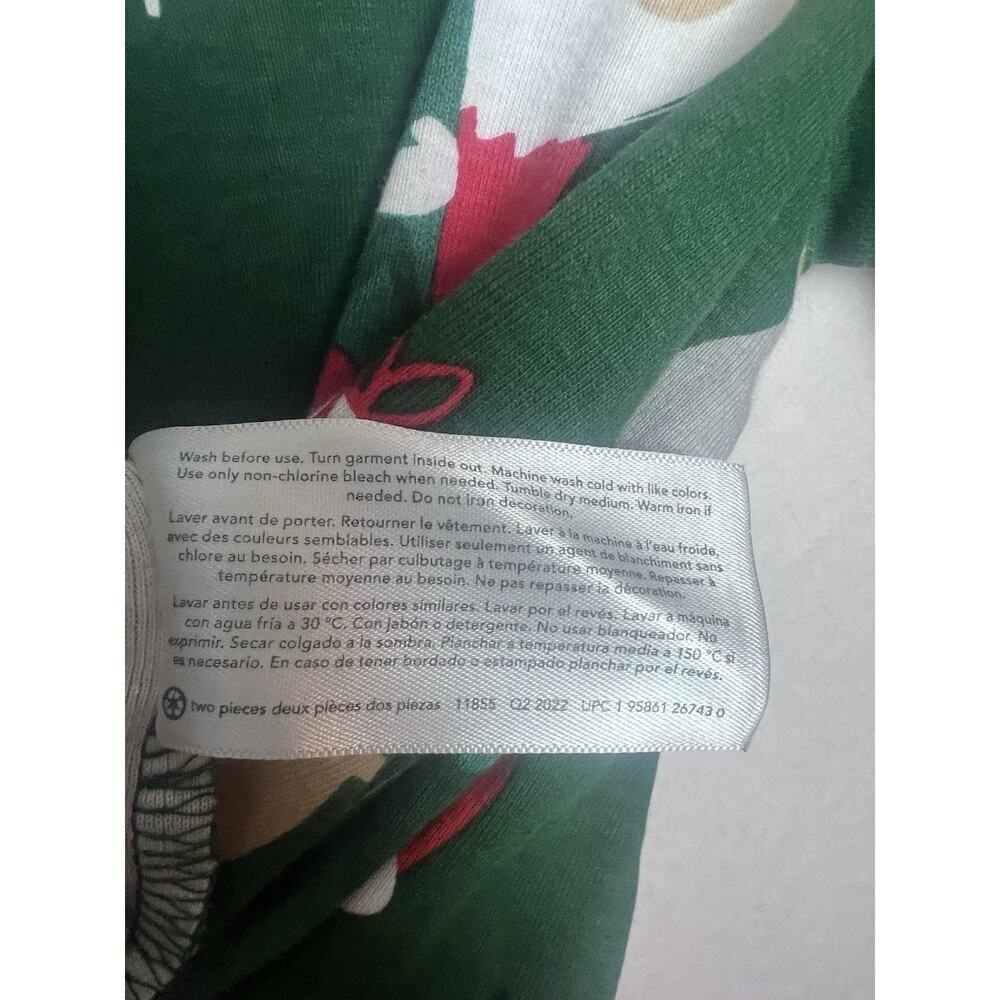 Carter's Adult XL Christmas Pajama Set Long Sleeve Long Pants Sleepwear Santa - Picture 6 of 15